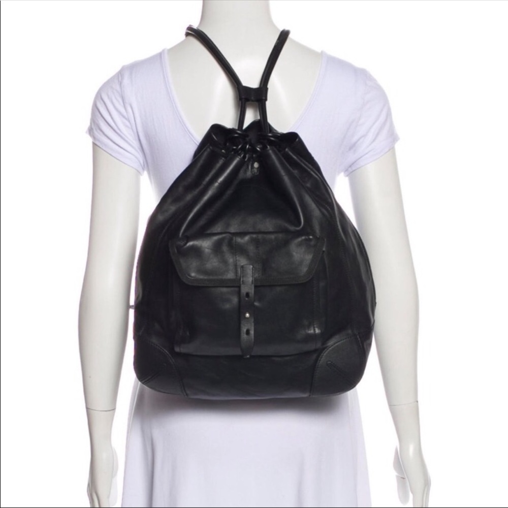 Authentic leather rag and bone backpack